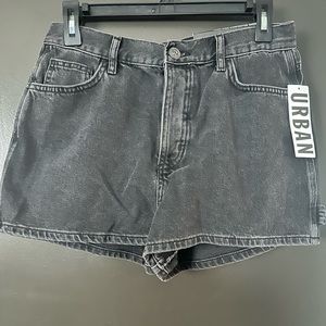 BDG women’s denim carpenter style shorts